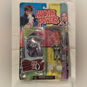Austin Powers Mini Me Moon Mission Action Figure McFarlane Toys 1999 Vtg NIP